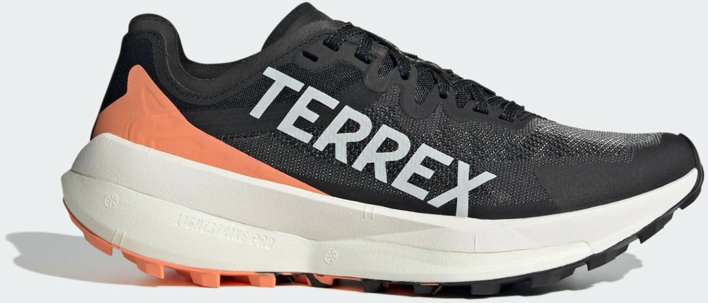 Intersport Adidas Terrex Agravic Speed Women(IE7671) core black/grey one/amber tint negro Zapatillas running