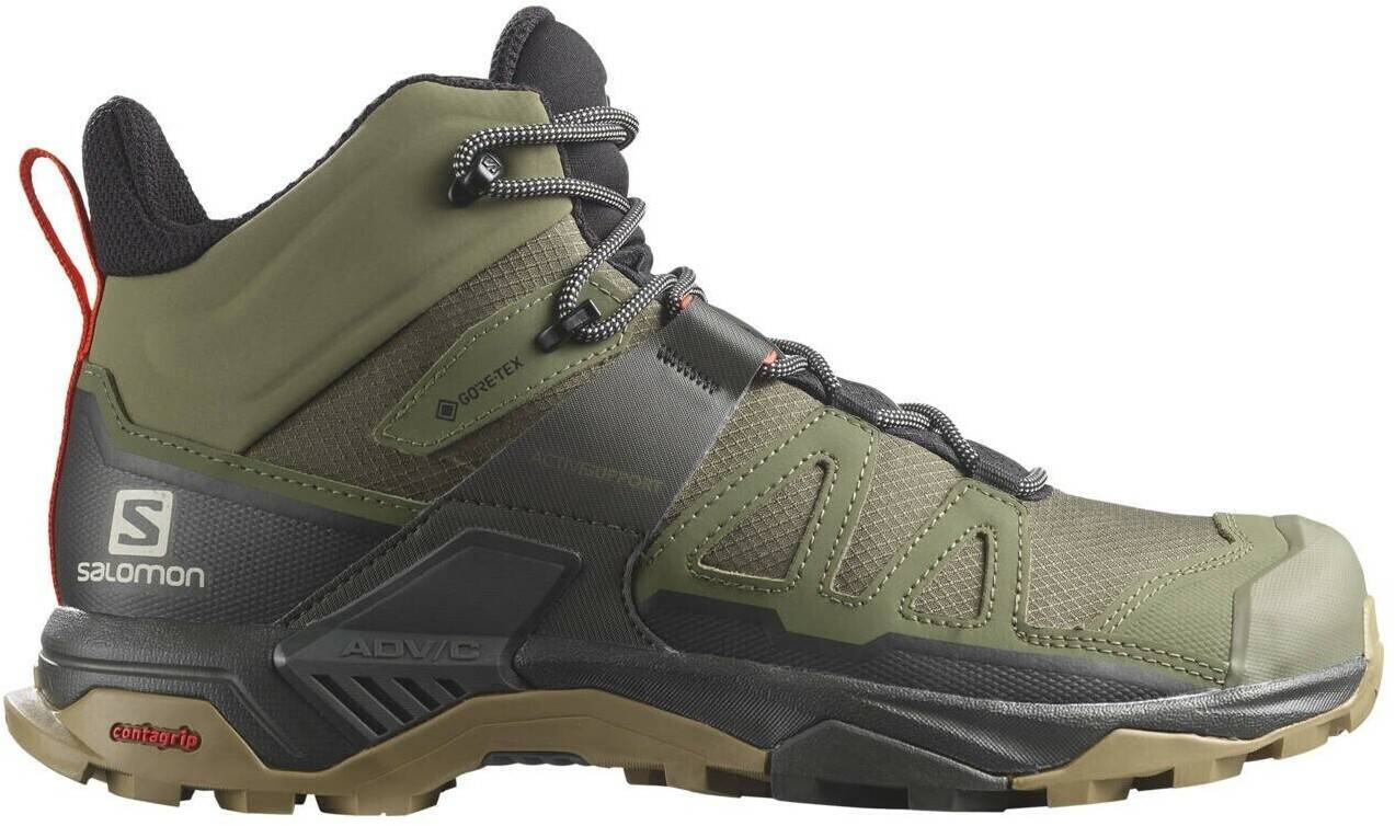 Intersport Salomon X Ultra 4 MID GTXdeep lichten green/peat/kelp verde Calzado de montaña