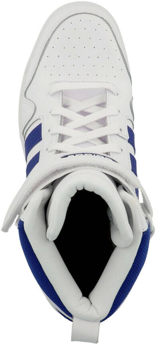 Zapatillas de baloncesto Intersport Adidas Postmove Mid Kidscloud white/royal blue/cloud white