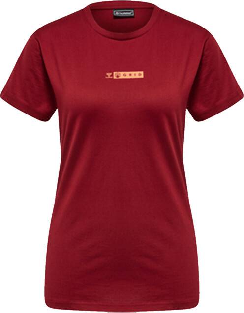 Camisetas de fútbol Intersport Hummel hmlOFFGRID T-Shirt Damen Rot Orange