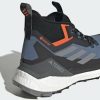 Calzado de montaña Intersport Adidas Terrex Free Hiker 2 Gore-TexGore-Tex 2.0 wonder steel/grey three/impact orange azul