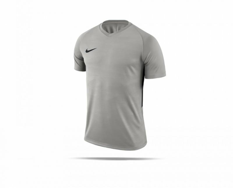 Intersport Nike Tiempo Premier Shirt short sleeve (894230)(894230-057) grey Camisetas de fútbol