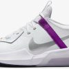 Intersport Nike Air Zoom Crossover Kidswhite/barely grape/vivid purple/metallic silver Zapatillas de baloncesto