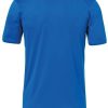 Intersport Uhlsport Stream 22 Shirt short sleeves (1003477)white/azur blue Camisetas de fútbol