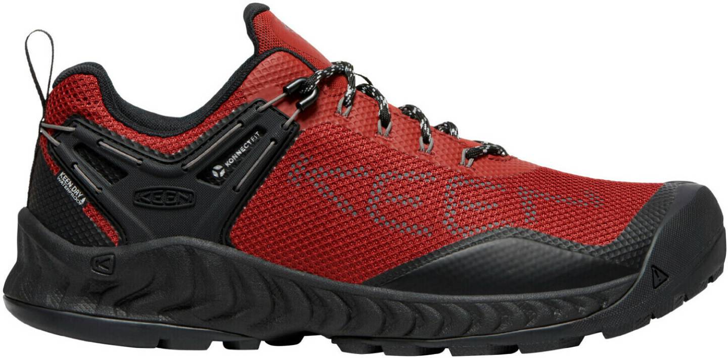 Intersport Keen NXIS Evo WPfired brick/black negro Calzado de montaña