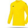 Intersport JAKO Team Shirt long sleeve (4333)(4333-03) yellow Camisetas de fútbol