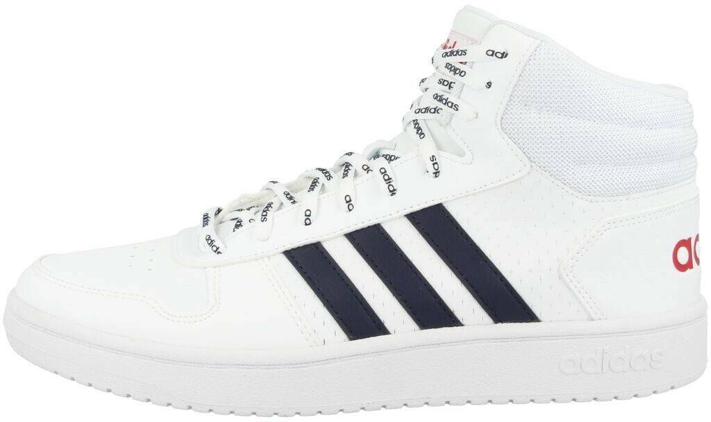 Intersport Adidas Basketball Mid Sneaker Hoops 2 white Zapatillas de baloncesto