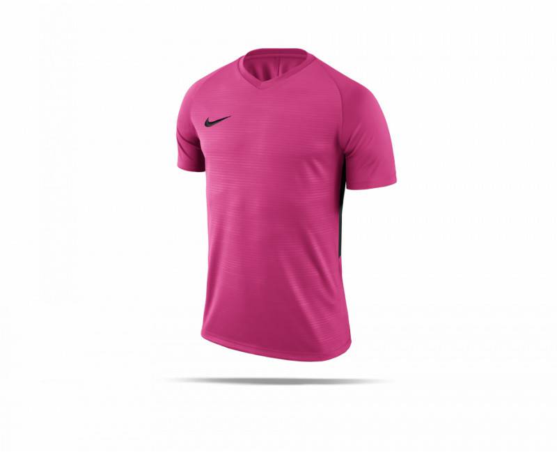 Camisetas de fútbol Intersport Nike Tiempo Premier Shirt short sleeve Youth (894111)(894111-662) pink