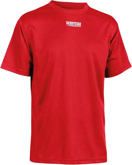 Camisetas de fútbol Intersport Derbystar Basic Trainingsshirt Kids Rot