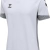 Intersport Hummel Lead S/S Poly Jersey Kids (207394)white 9001 Camisetas de fútbol