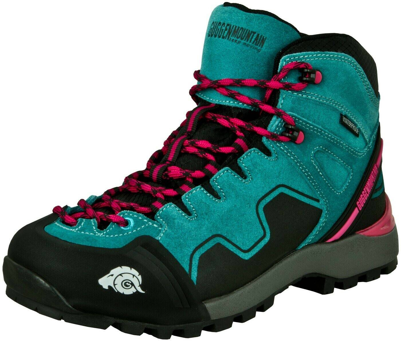 Calzado de montaña Intersport GUGGEN Mountain Hiking PM021 turquoise