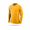 Camisetas de fútbol Intersport Nike Tiempo Premier Shirt long sleeve (894248)(894248-739) yellow