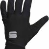 Guantes de ciclismo Intersport Sportful No Rain Long Gloves Men (1101970-002-XXL) black