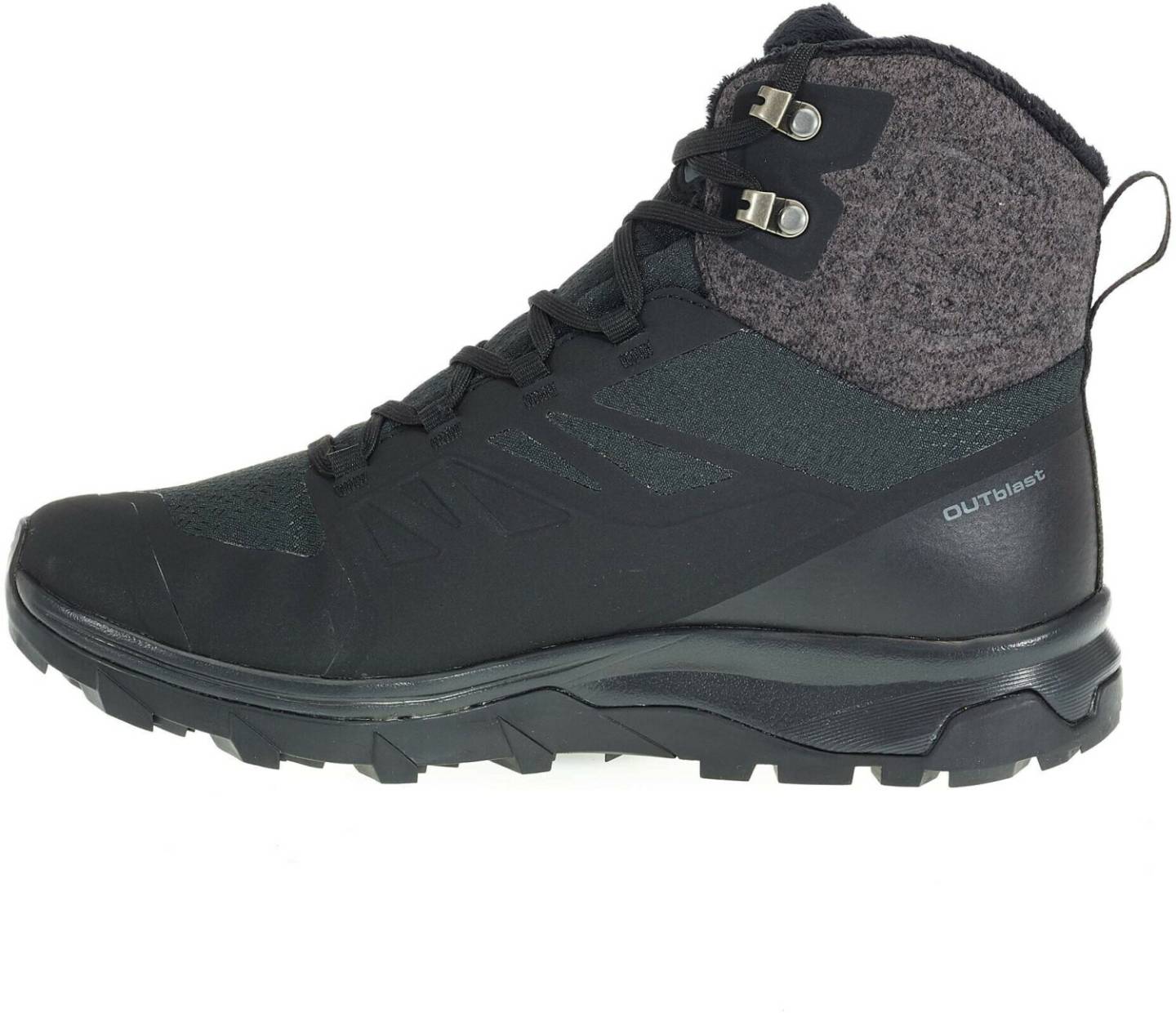 Intersport Salomon Outblast TS CSWP Wblack/black/black negro Calzado de montaña