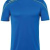 Camisetas de fútbol Intersport Uhlsport Stream 22 Shirt short sleeves Youth (1003477K)dark grey melange/black