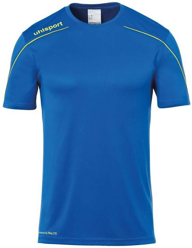 Camisetas de fútbol Intersport Uhlsport Stream 22 Shirt short sleeves Youth (1003477K)dark grey melange/black