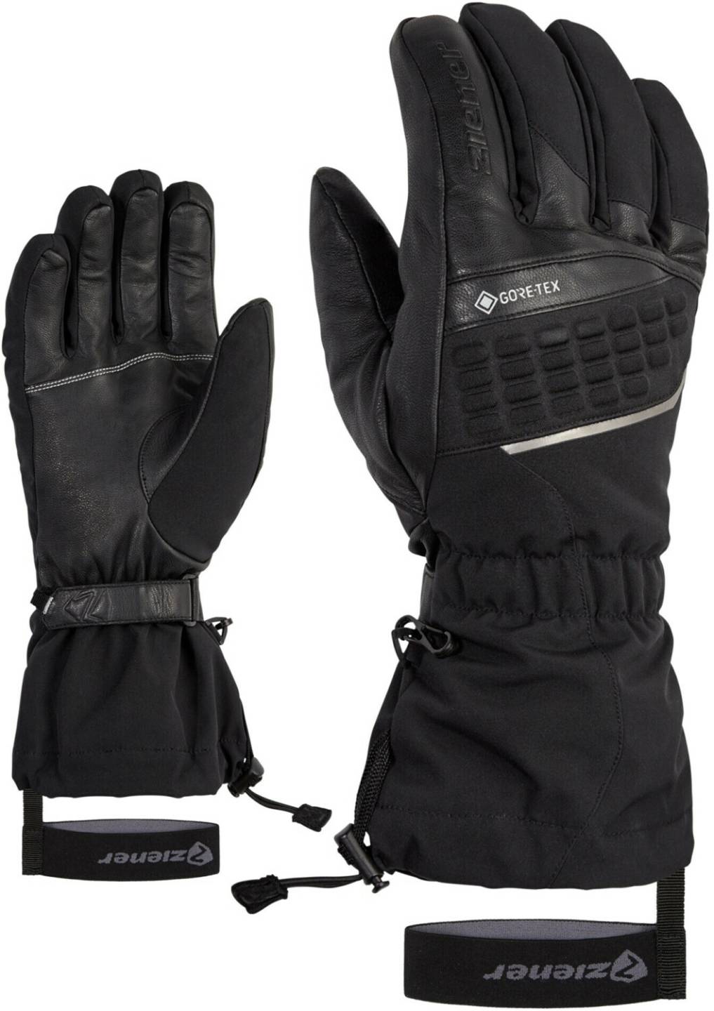 Ropa de esquí Intersport Ziener Gastil GTX Glove Ski Alpine black