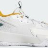 Intersport Adidas Dame Extply 2.0crystal white/team dark green/team colleg gold Zapatillas de baloncesto