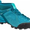 Intersport Salewa Alpenviolet GTX WomenBlue Malta/Lagoon Green Calzado de montaña