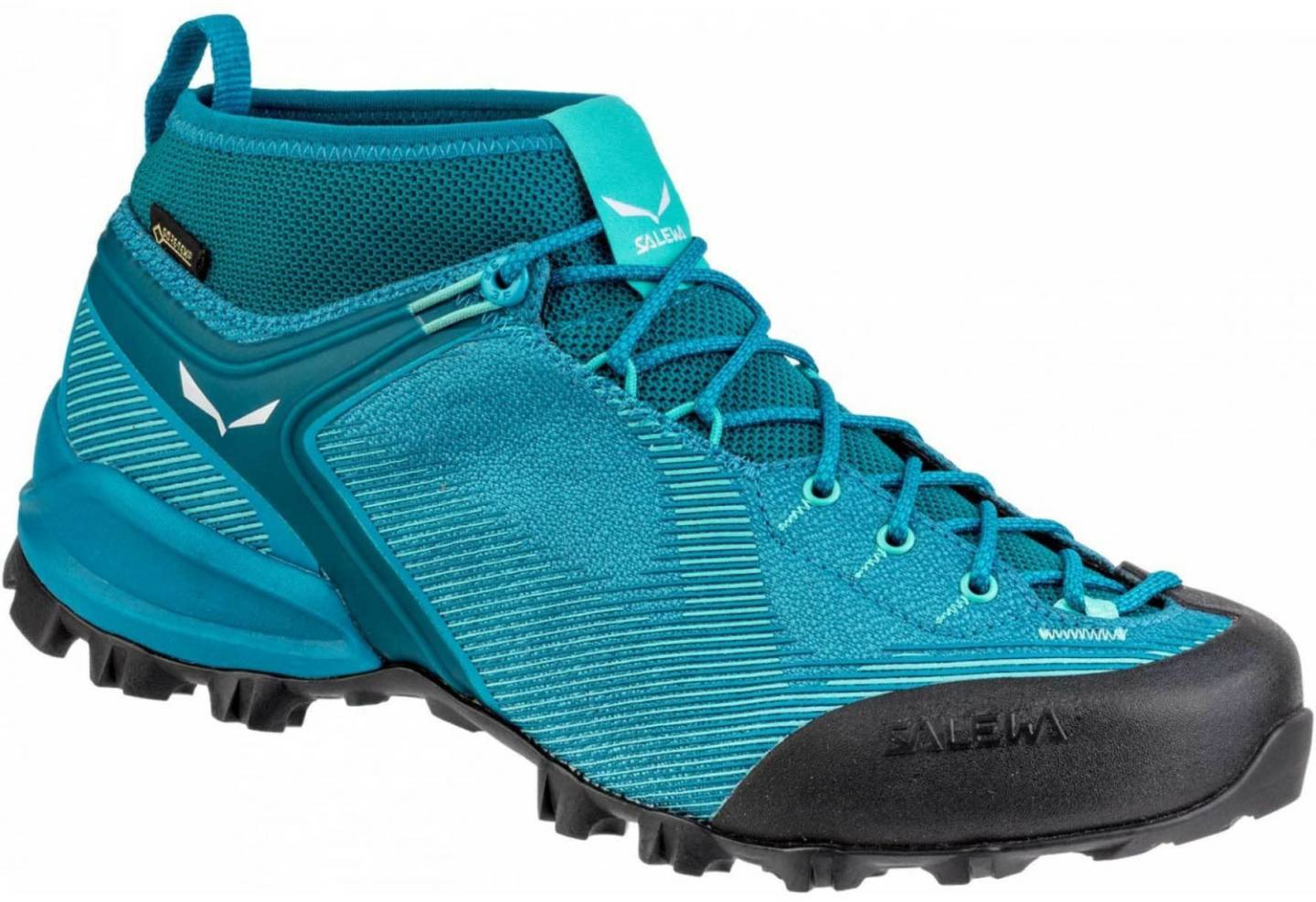 Intersport Salewa Alpenviolet GTX WomenBlue Malta/Lagoon Green Calzado de montaña