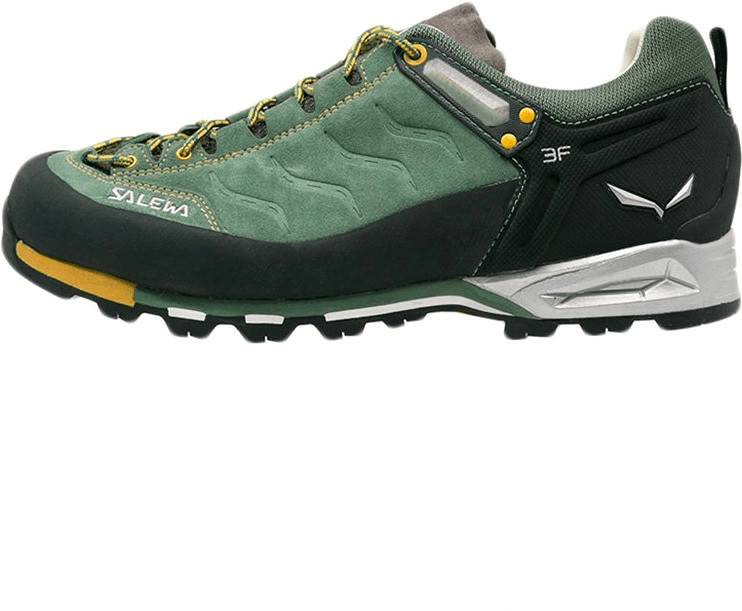 Calzado de montaña Intersport Salewa MTN Trainer Menmyrtle/nugget gold verde