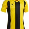 Camisetas de fútbol Intersport Joma Pisa II Short Sleeve T-shirt (102243102)(102243901) yellow/black