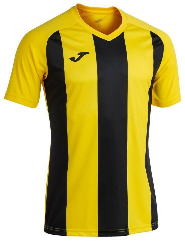 Camisetas de fútbol Intersport Joma Pisa II Short Sleeve T-shirt (102243102)(102243901) yellow/black