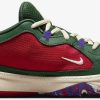 Zapatillas de baloncesto Intersport Nike Freak 5 Loyalty gym red/court purple/flat opal/metallic gold