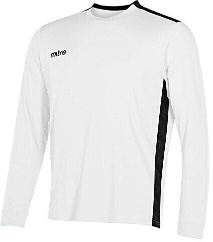 Camisetas de fútbol Intersport Mitre Charge LS Shirt Match Day (3943103)(3943981) white black