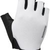 Intersport Shimano Airway Short Gloves (ECWGLBSVS61MW0108) white Guantes de ciclismo