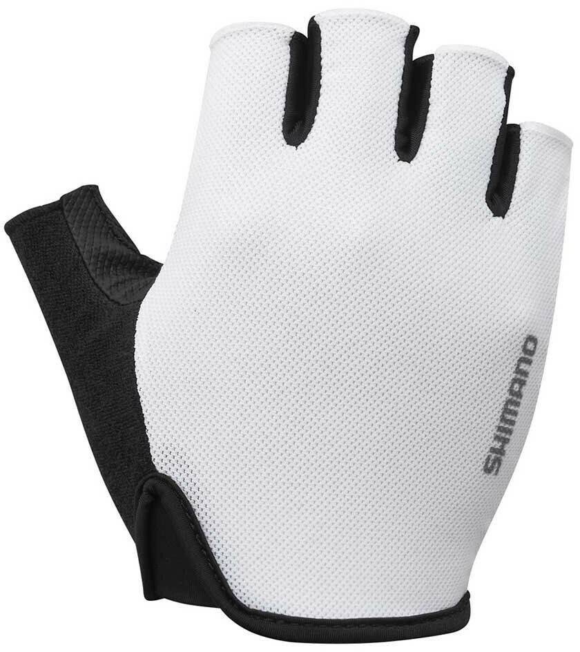 Intersport Shimano Airway Short Gloves (ECWGLBSVS61MW0108) white Guantes de ciclismo