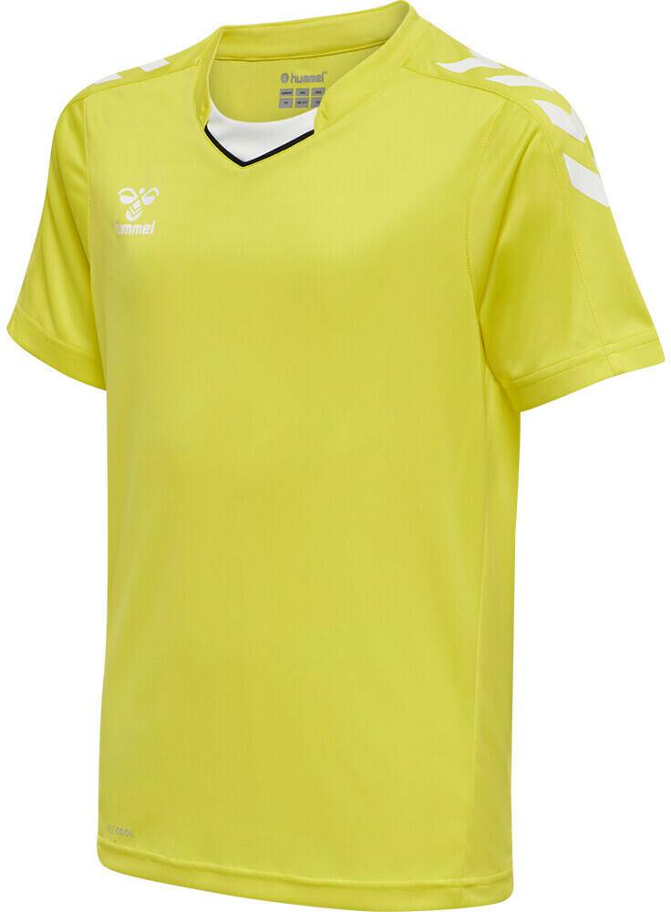 Intersport Hummel Core Xk Poly Jersey S/S Kids (211456)yellow 5269 Camisetas de fútbol