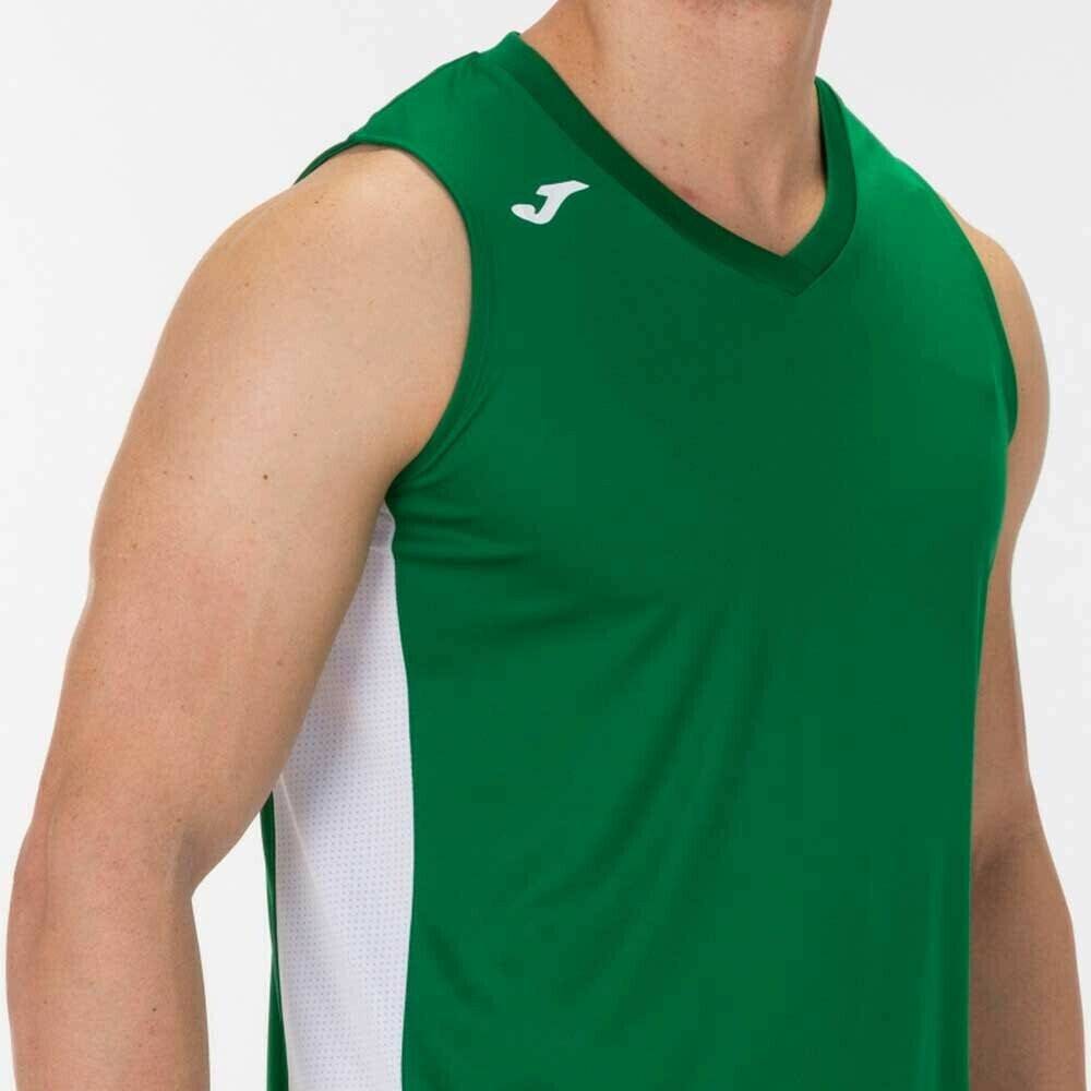 Intersport Joma Cancha III Sleeveless T-shirt Kids (101573102JR)(101573452JR) green Camisetas de fútbol