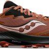 Zapatillas running Intersport Saucony Peregrine 14 GTX Wclove/black rojo