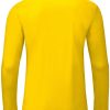 Intersport JAKO Team Shirt long sleeve (4333)(4333-03) yellow Camisetas de fútbol