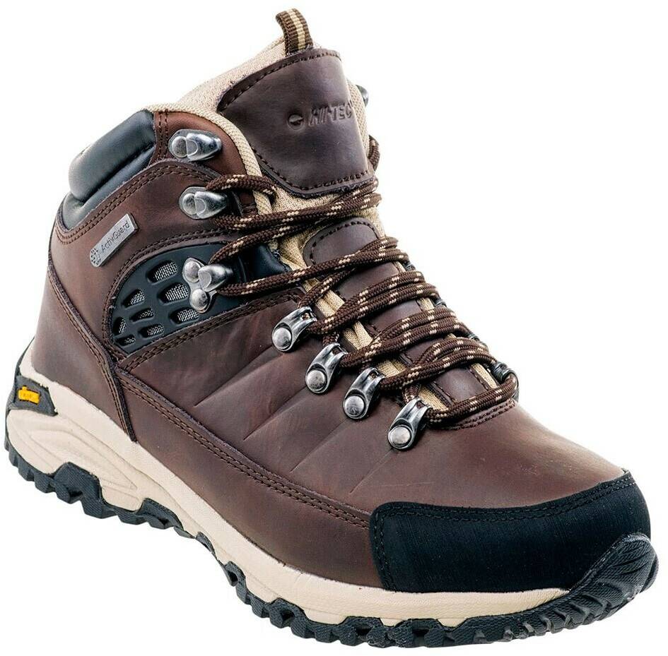 Calzado de montaña Intersport Hi-Tec Lotse Mid Wp Hiking brown