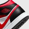 Intersport Nike Air Jordan 1 Mid GS (554725)black/fire red Zapatillas de baloncesto