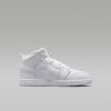 Zapatillas de baloncesto Intersport Nike Air Jordan 1 Mid PS Kids (640734)white/white/white