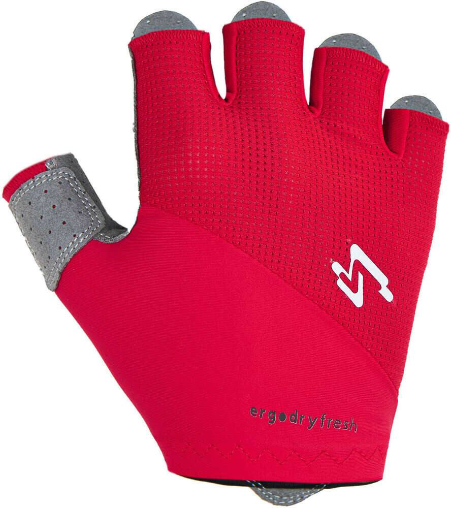 Guantes de ciclismo Intersport Spiuk Anatomic Short Glove 22red