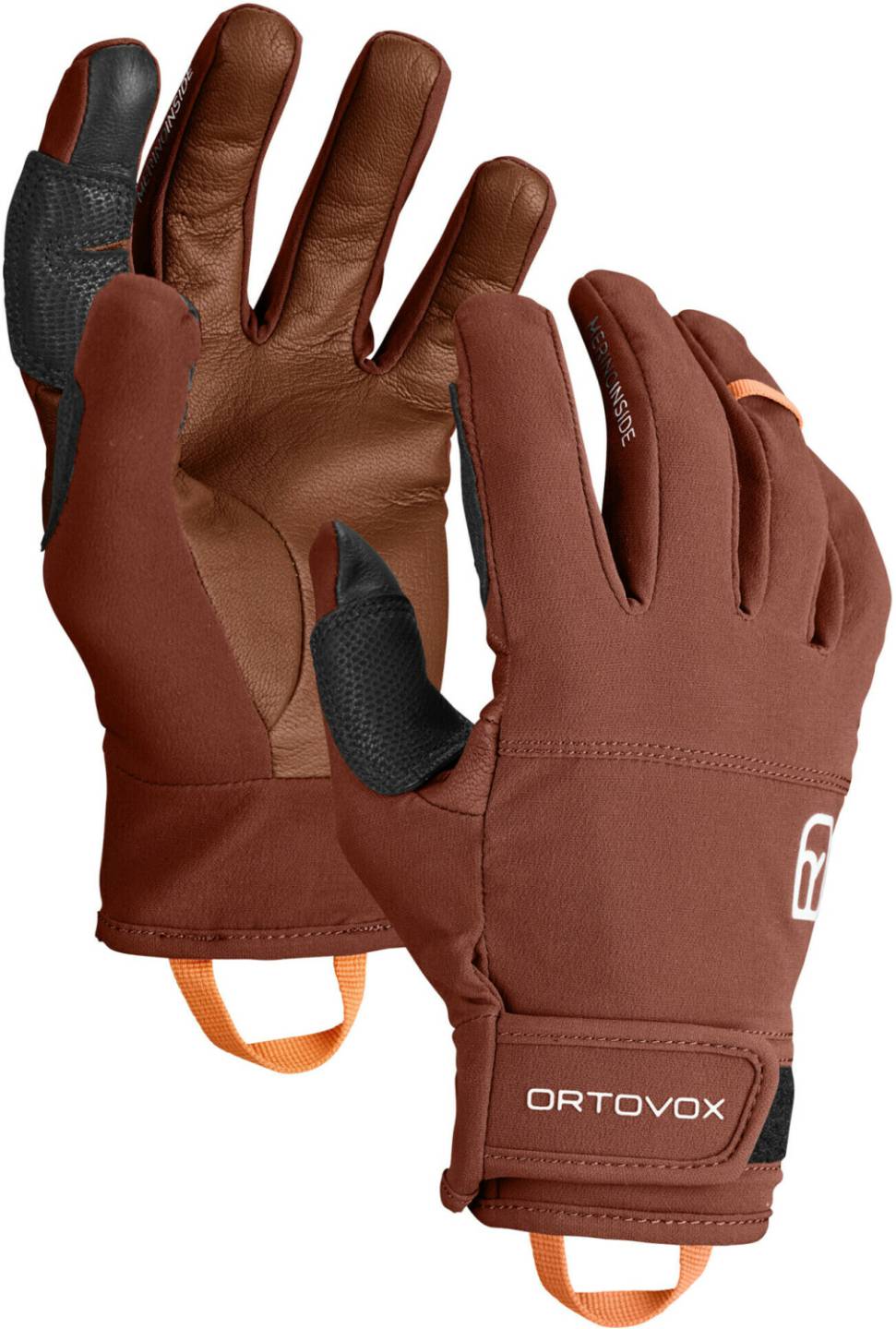 Ropa de esquí Intersport Ortovox Tour Light Glove M (56378)clay orange