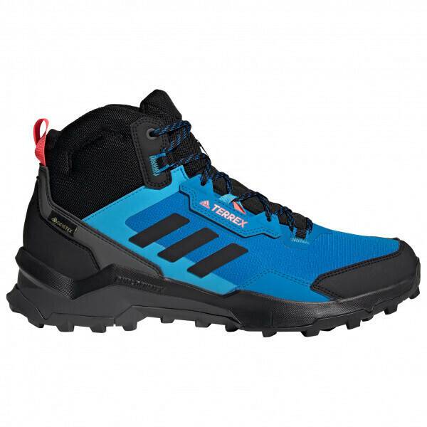 Calzado de montaña Intersport Adidas Terrex AX4 Mid GTXblue rush/core black/turbo