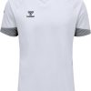 Intersport Hummel Lead S/S Poly Jersey Kids (207394)white 9001 Camisetas de fútbol