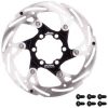 Accesorios para frenos de bicicleta Intersport Force Floating 6b Brake Disc silver 140 mm