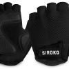 Intersport Siroko Aero Short Gloves Women (SRKACCGLOVESC1P01AEROPINK-2XS)(SRKACCGLOVESC1P05AEROBLACK-2XS) black Guantes de ciclismo