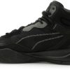 Zapatillas de baloncesto Intersport Puma Playmaker Pro Mid Basketball Shoes black