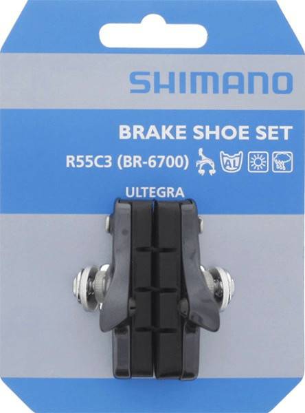 Accesorios para frenos de bicicleta Intersport Shimano R55C3 (Y-8G698080)