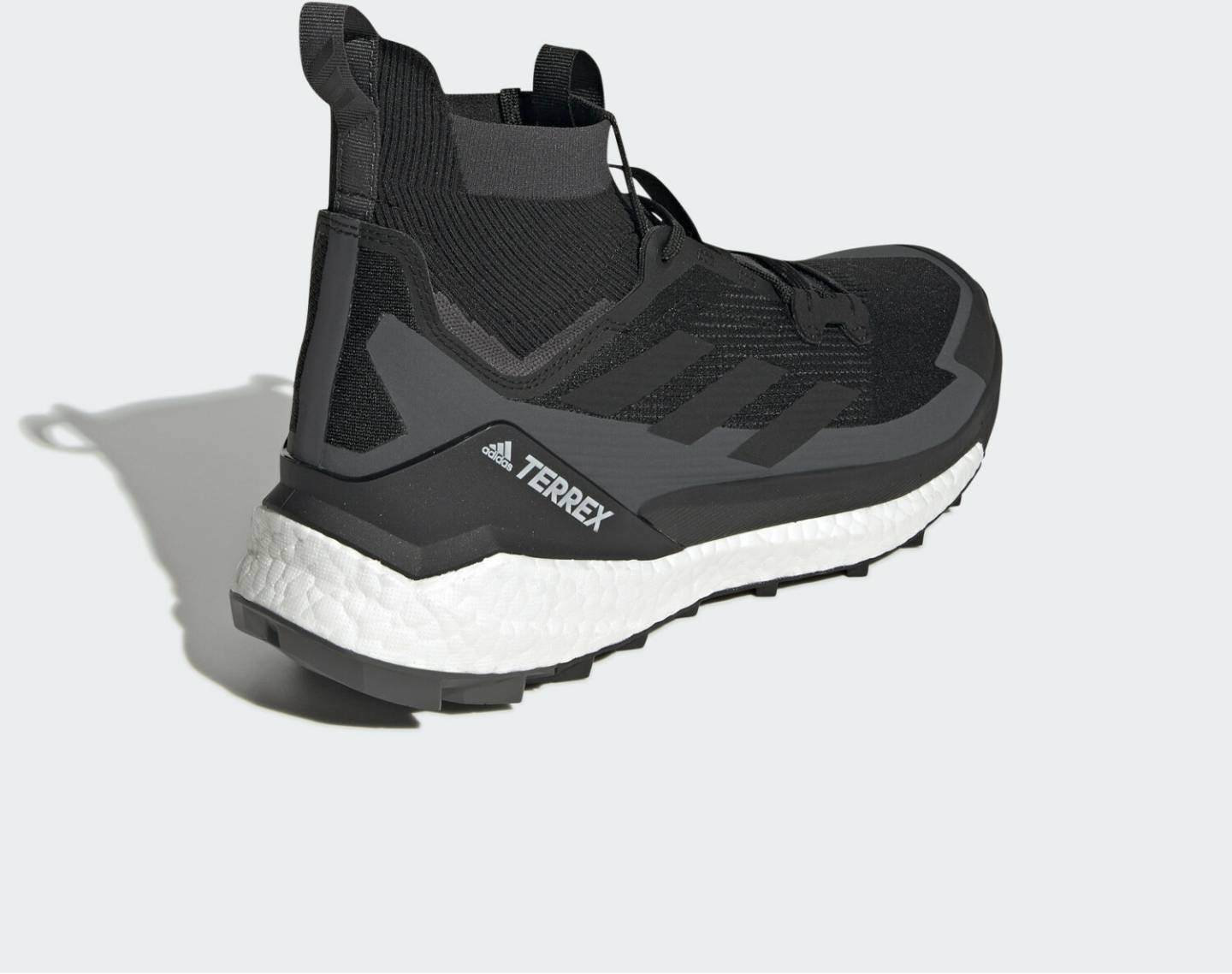 Calzado de montaña Intersport Adidas TERREX Free Hiker 2 (GZ0679)(GZ0680) core black/grey six/carbon polyester