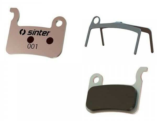 Intersport Sinter 001 Shimano A Type Standard Disc Brake Pads 25 Units grey Accesorios para frenos de bicicleta