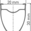 Intersport DT Swiss Spline 1600 (29) Hooked / Crotchet Tubeless Tc 622 Mm Disc Center Lock Road Rear Wheel silver 12 x 142 mm / Shimano/Sram HG Ruedas de bicicleta