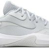 Zapatillas de baloncesto Intersport Under Armour Basketball Shoes UA Lockdown Low 3027646-101 grey